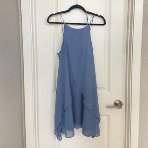 BCBG Periwinkle Blue Dress with Layers